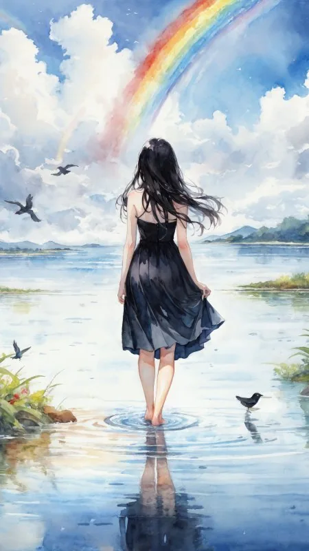 Anime Girl HD Wallpaper