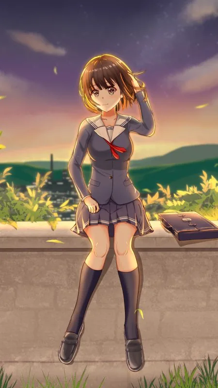 Anime Girl Phone Wallpaper