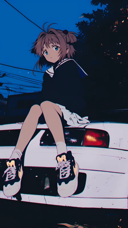 Anime Girl HD Wallpaper