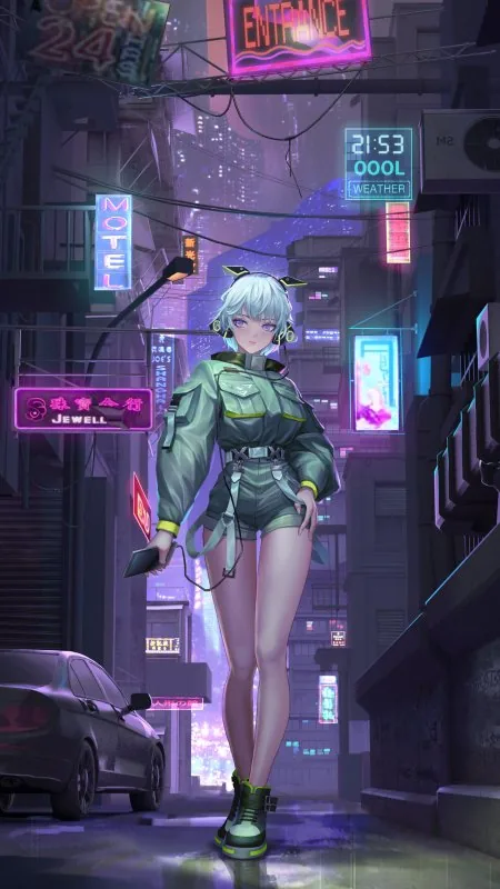 Anime Girl Phone Wallpaper