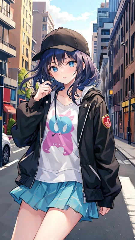 Anime Girl HD Wallpaper