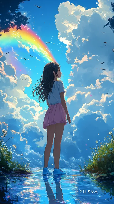 Anime Girl HD Wallpaper