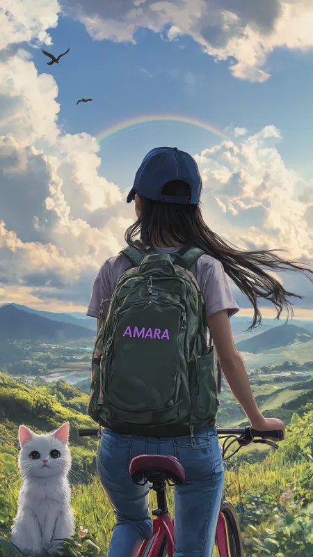 Anime Girl HD Wallpaper