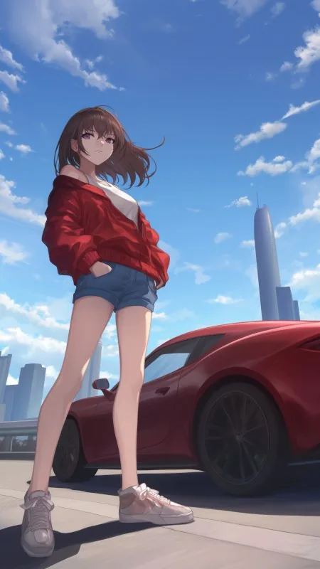 Anime Girl Phone Wallpaper