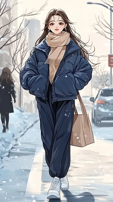 Anime Girl Phone Wallpaper