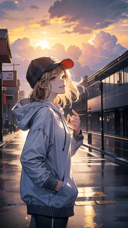 Anime Girl HD Wallpaper