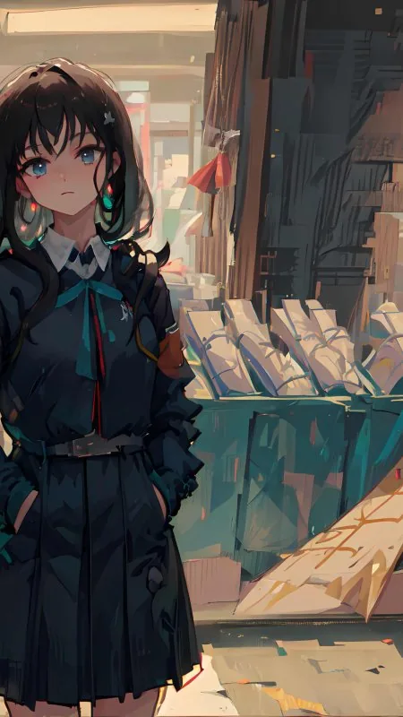 Anime Girl HD Wallpaper