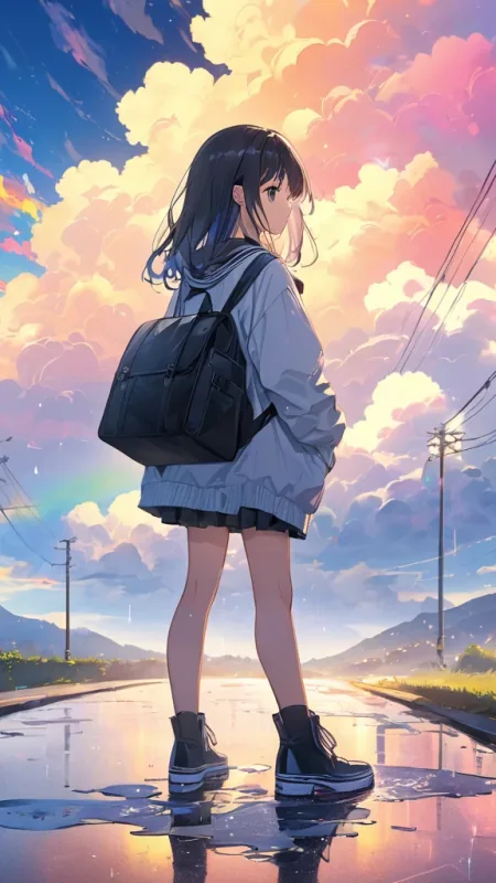 Anime Girl Phone Wallpaper