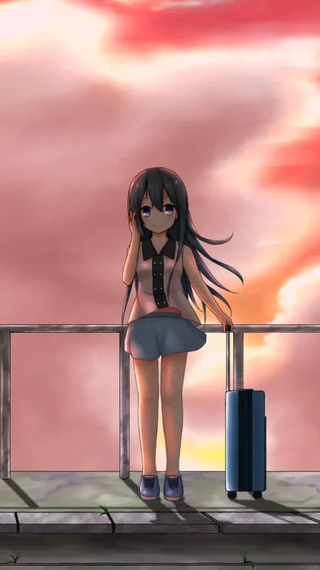 Anime Girl Mobile Wallpaper