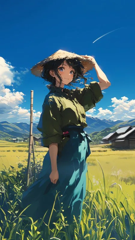Anime Girl Mobile Wallpaper