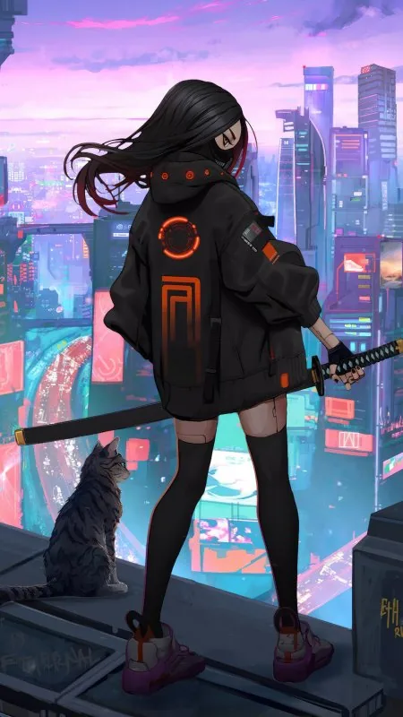 Anime Girl Mobile Wallpaper