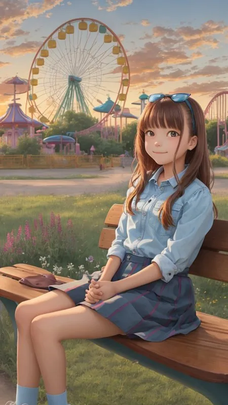 Anime Girl Mobile Wallpaper