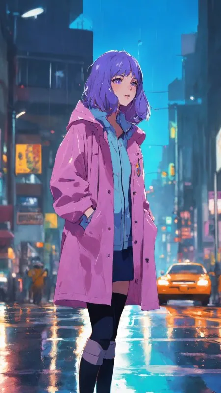 Anime Girl Mobile Wallpaper