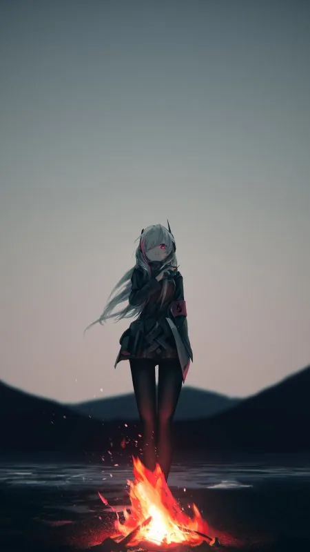 Anime Girl Phone Wallpaper