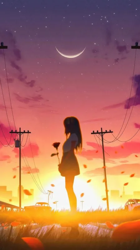 Anime Girl HD Wallpaper