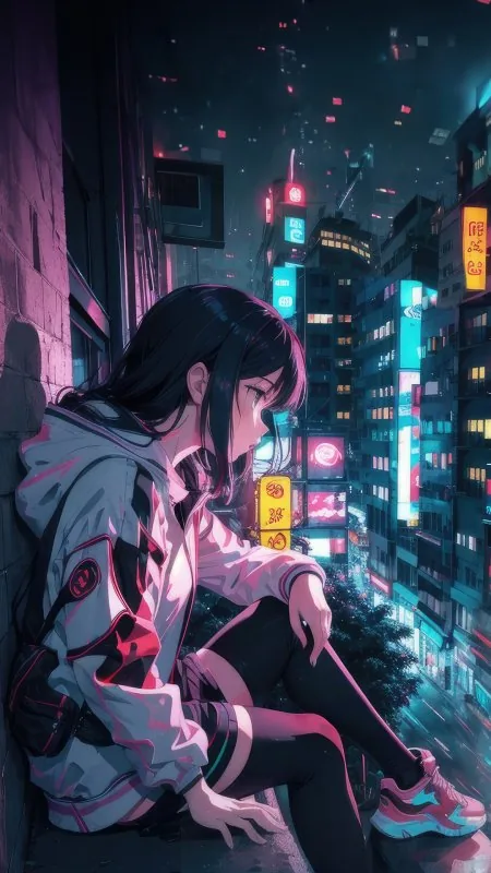 Anime Girl Mobile Wallpaper