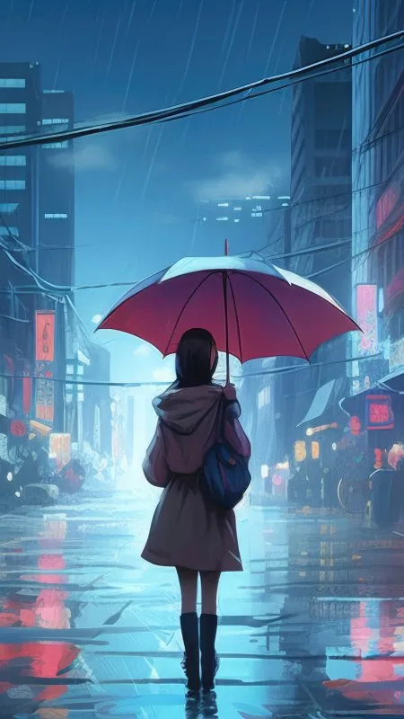 Anime Girl Phone Wallpaper