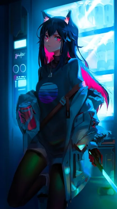 Anime Girl HD Wallpaper