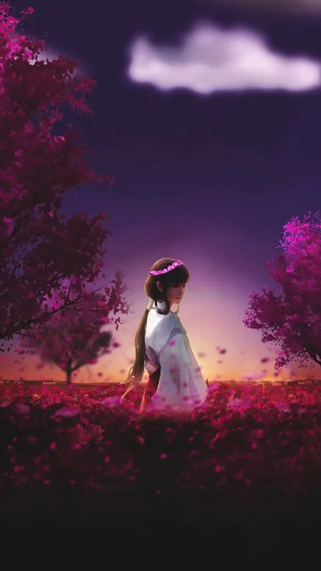 Anime Girl HD Wallpaper