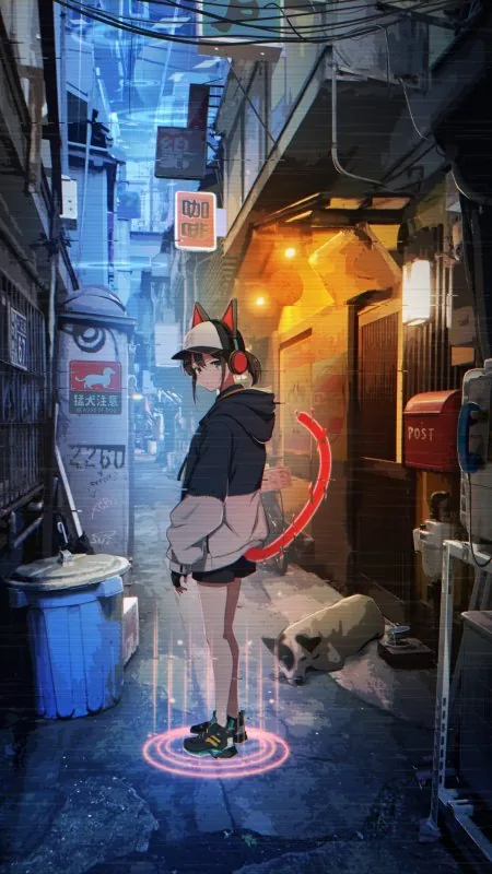 Anime Girl HD Wallpaper