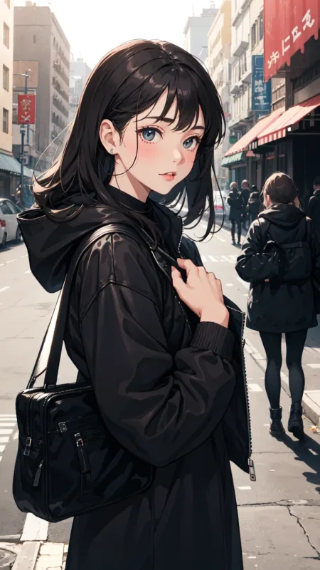 Anime Girl Phone Wallpaper