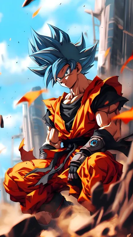 Goku Anime Phone Wallpaper