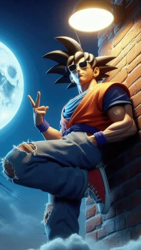Goku Anime Phone Wallpaper