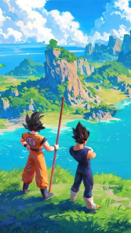 Goku And Vegeta HD Anime Wallpaper