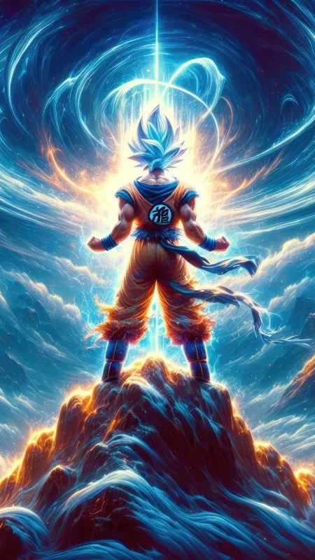 Anime Goku Spirit Of The Dragon Wallpaper