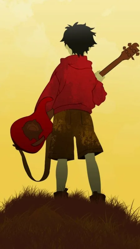 Anime Guitar HD Wallpaper
