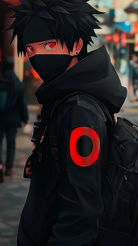 Guy Mask Art Anime HD Wallpaper