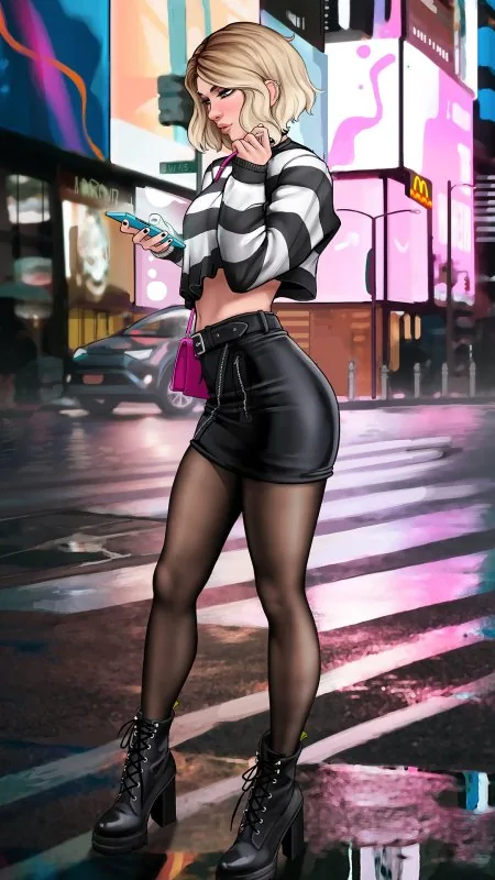 Anime Gwen Stacy Girl Wallpaper