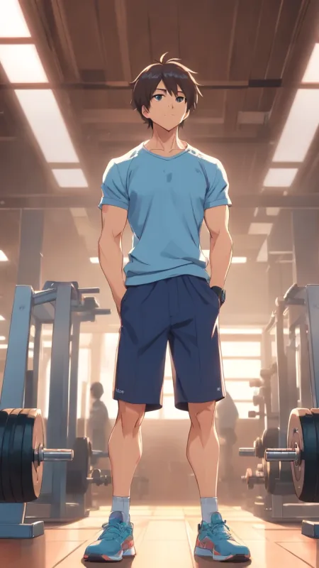 Anime Gym Boy HD Wallpaper