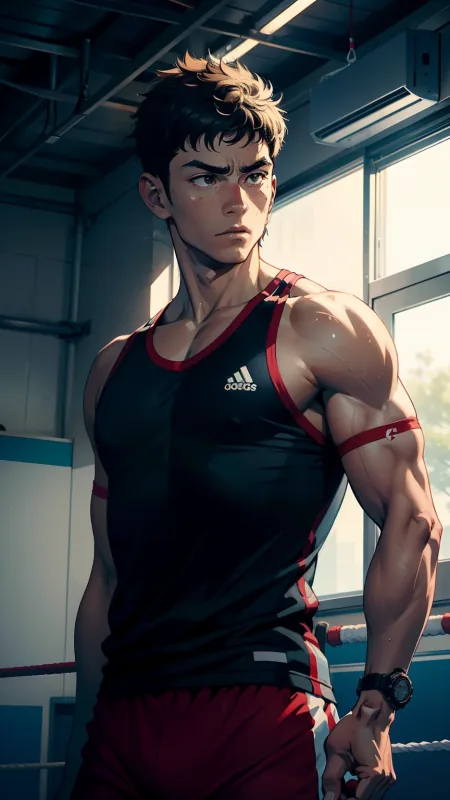 Anime Gym Boy Wallpaper