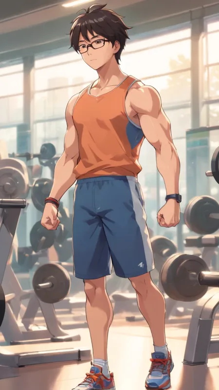 Anime Gym Boy Wallpaper