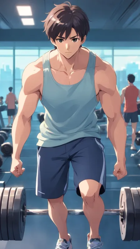 Anime Gym Boy Wallpaper