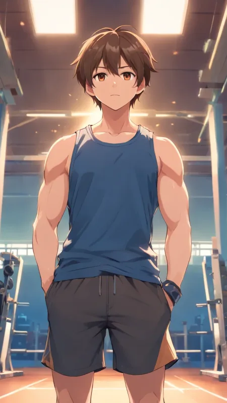 Anime Gym Boy HD Wallpaper