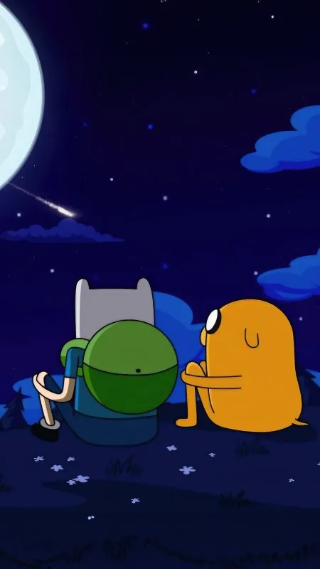 Jake The Dog Minimal Anime Wallpaper