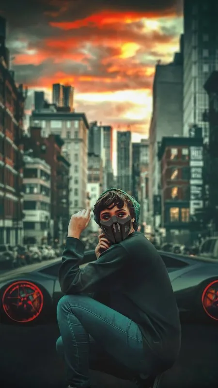 Lambo Girl Anime Wallpaper