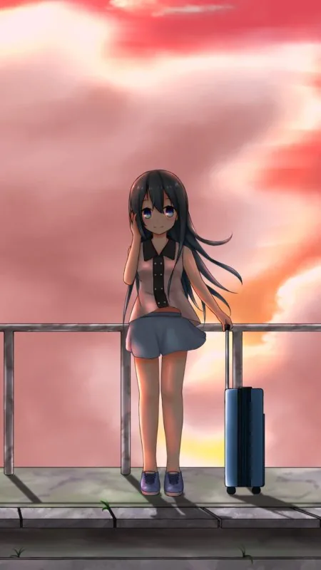 Little Anime Girl Wallpaper