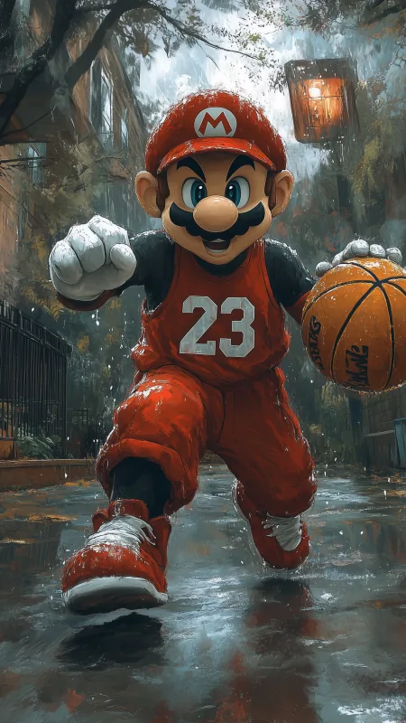 Mario Bros Cartoon Anime Wallpaper