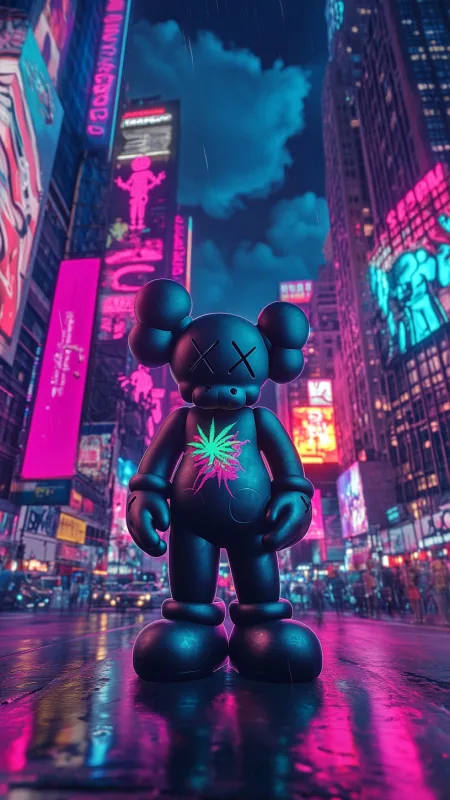 Anime Marshmello Cartoon Wallpaper