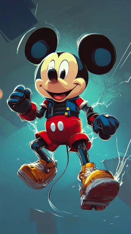 Mickey Mouse Cartoon HD Anime Wallpaper