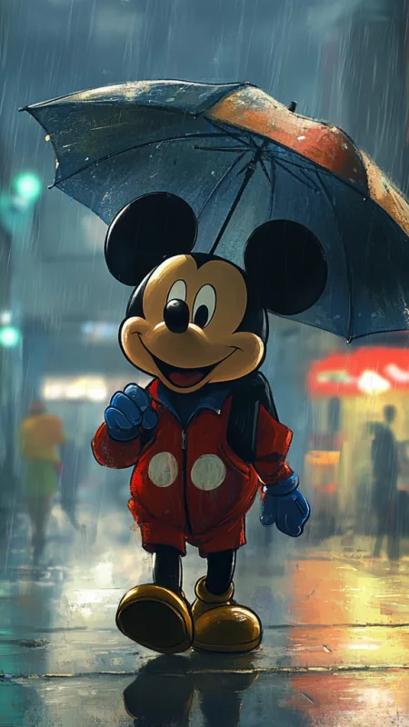 Mickey Mouse Cartoon HD Anime Wallpaper