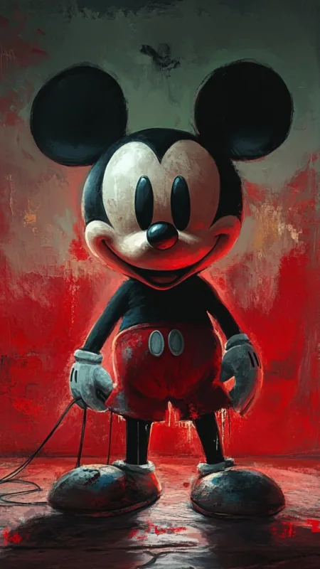 Mickey Mouse Cartoon Anime Wallpaper