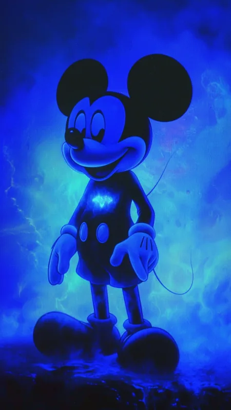 Mickey Mouse Cartoon Anime Wallpaper