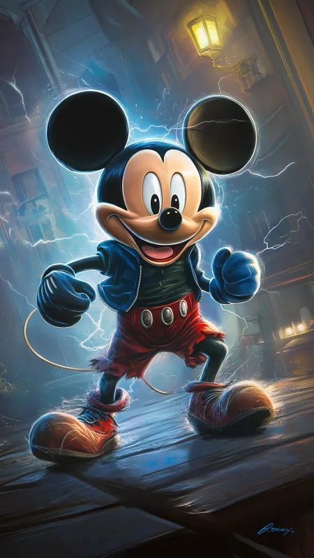 Mickey Mouse Cartoon HD Anime Wallpaper