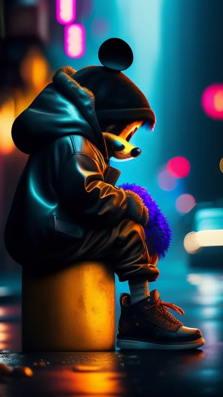 Mickey Mouse Cartoon Anime Wallpaper