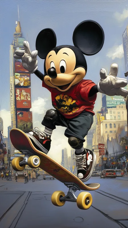 Mickey Mouse Cartoon HD Anime Wallpaper