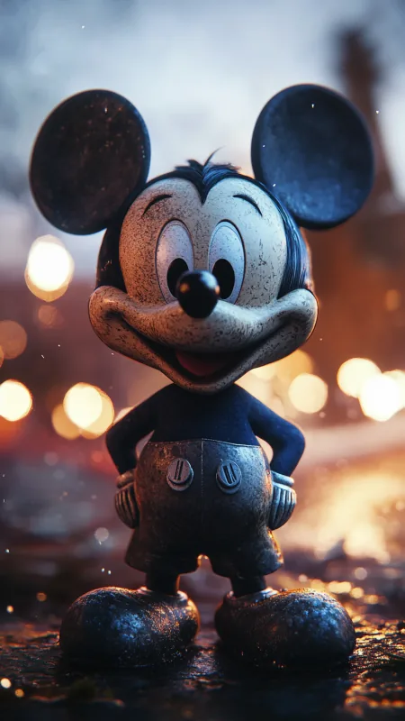 Mickey Mouse Cartoon Anime Wallpaper